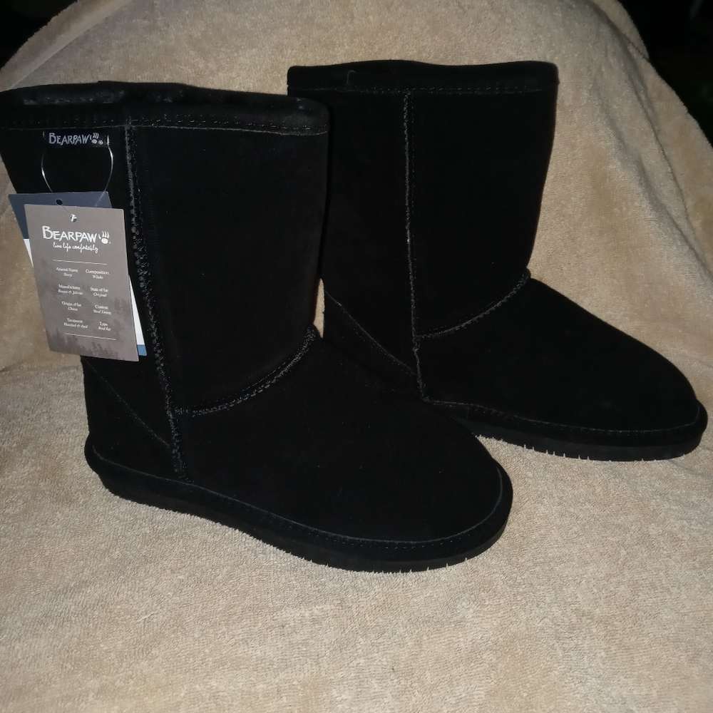 black boots
